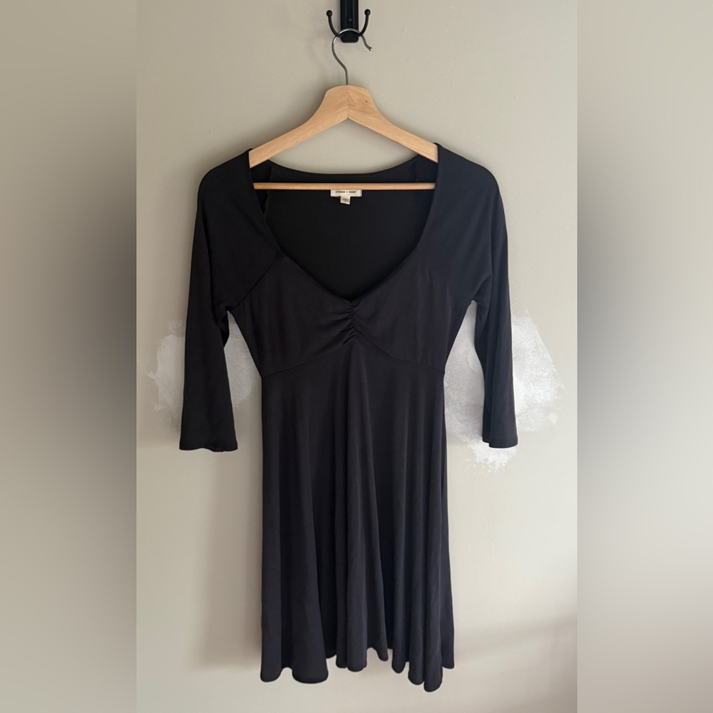 Silence + Noise 3/4 Sleeve Dress S